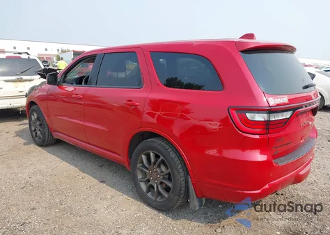 2018 Dodge Durango Gt Awd from USA, damaged, VIN 1C4RDJDG4JC232139